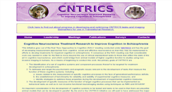 Desktop Screenshot of cntrics.ucdavis.edu