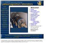 Tablet Screenshot of paleomag.geology.ucdavis.edu