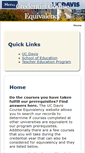 Mobile Screenshot of courses.teach.ucdavis.edu