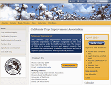 Tablet Screenshot of ccia.ucdavis.edu