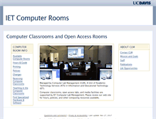 Tablet Screenshot of clm.ucdavis.edu