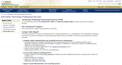 Desktop Screenshot of itps.ucdavis.edu