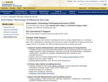 Tablet Screenshot of itps.ucdavis.edu