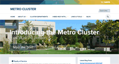Desktop Screenshot of metro.ucdavis.edu