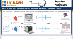 Desktop Screenshot of expression.genomecenter.ucdavis.edu