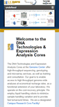 Mobile Screenshot of expression.genomecenter.ucdavis.edu