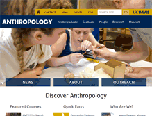 Tablet Screenshot of anthropology.ucdavis.edu