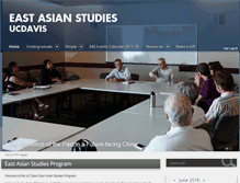 Tablet Screenshot of eastasian.ucdavis.edu