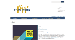 Desktop Screenshot of prizedwriting.ucdavis.edu