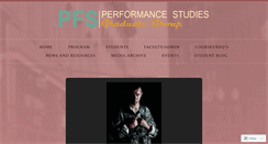 Desktop Screenshot of performancestudies.ucdavis.edu