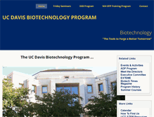 Tablet Screenshot of biotech.ucdavis.edu