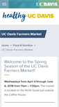 Mobile Screenshot of farmersmarket.ucdavis.edu