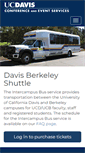 Mobile Screenshot of berkbus.ucdavis.edu