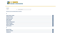 Desktop Screenshot of faculty.engineering.ucdavis.edu