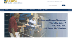 Desktop Screenshot of engineering.ucdavis.edu