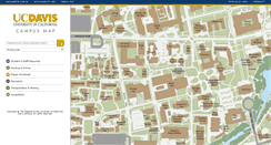 Desktop Screenshot of campusmap.ucdavis.edu