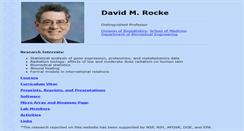 Desktop Screenshot of dmrocke.ucdavis.edu