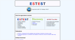 Desktop Screenshot of estest.ucdavis.edu