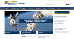 Desktop Screenshot of mae.ucdavis.edu