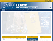 Tablet Screenshot of geology.ucdavis.edu