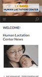 Mobile Screenshot of lactation.ucdavis.edu