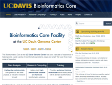 Tablet Screenshot of bioinformatics.ucdavis.edu
