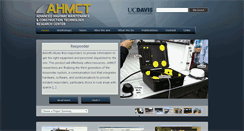 Desktop Screenshot of ahmct.ucdavis.edu