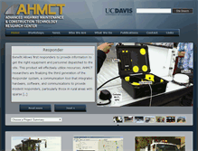 Tablet Screenshot of ahmct.ucdavis.edu
