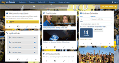 Desktop Screenshot of my.ucdavis.edu