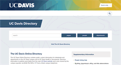 Desktop Screenshot of listings.ucdavis.edu
