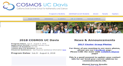 Desktop Screenshot of cosmos.ucdavis.edu