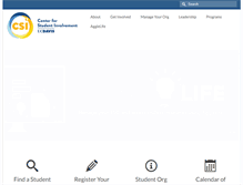 Tablet Screenshot of csi.ucdavis.edu