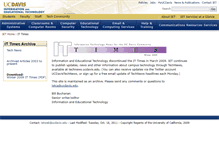 Tablet Screenshot of ittimes.ucdavis.edu