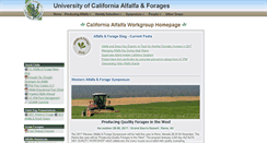 Desktop Screenshot of alfalfa.ucdavis.edu