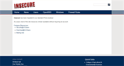 Desktop Screenshot of insecure.ucdavis.edu