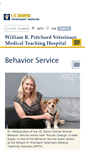 Mobile Screenshot of behavior.vetmed.ucdavis.edu