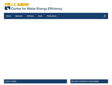 Tablet Screenshot of cwee.ucdavis.edu
