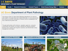 Tablet Screenshot of plantpathology.ucdavis.edu