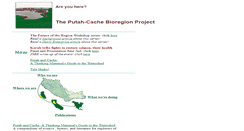 Desktop Screenshot of bioregion.ucdavis.edu