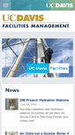Mobile Screenshot of facilities.ucdavis.edu
