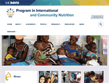 Tablet Screenshot of picn.ucdavis.edu