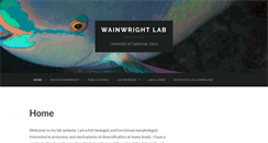Desktop Screenshot of fishlab.ucdavis.edu