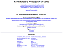 Tablet Screenshot of medieval.ucdavis.edu