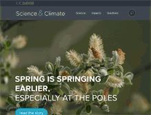 Tablet Screenshot of climatechange.ucdavis.edu