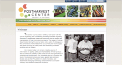 Desktop Screenshot of postharvest.ucdavis.edu