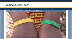 Desktop Screenshot of globalhealth.ucdavis.edu