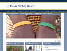 Tablet Screenshot of globalhealth.ucdavis.edu