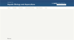 Desktop Screenshot of caba.ucdavis.edu