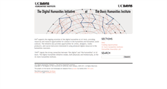 Desktop Screenshot of dhi2.ucdavis.edu