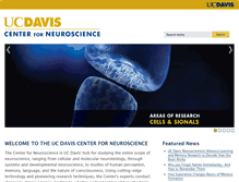 Tablet Screenshot of neuroscience.ucdavis.edu